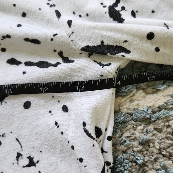 ‼️SPLATTER PAINT A Line Tee Shirt Dress Size M‼️ - Picture 8 of 10